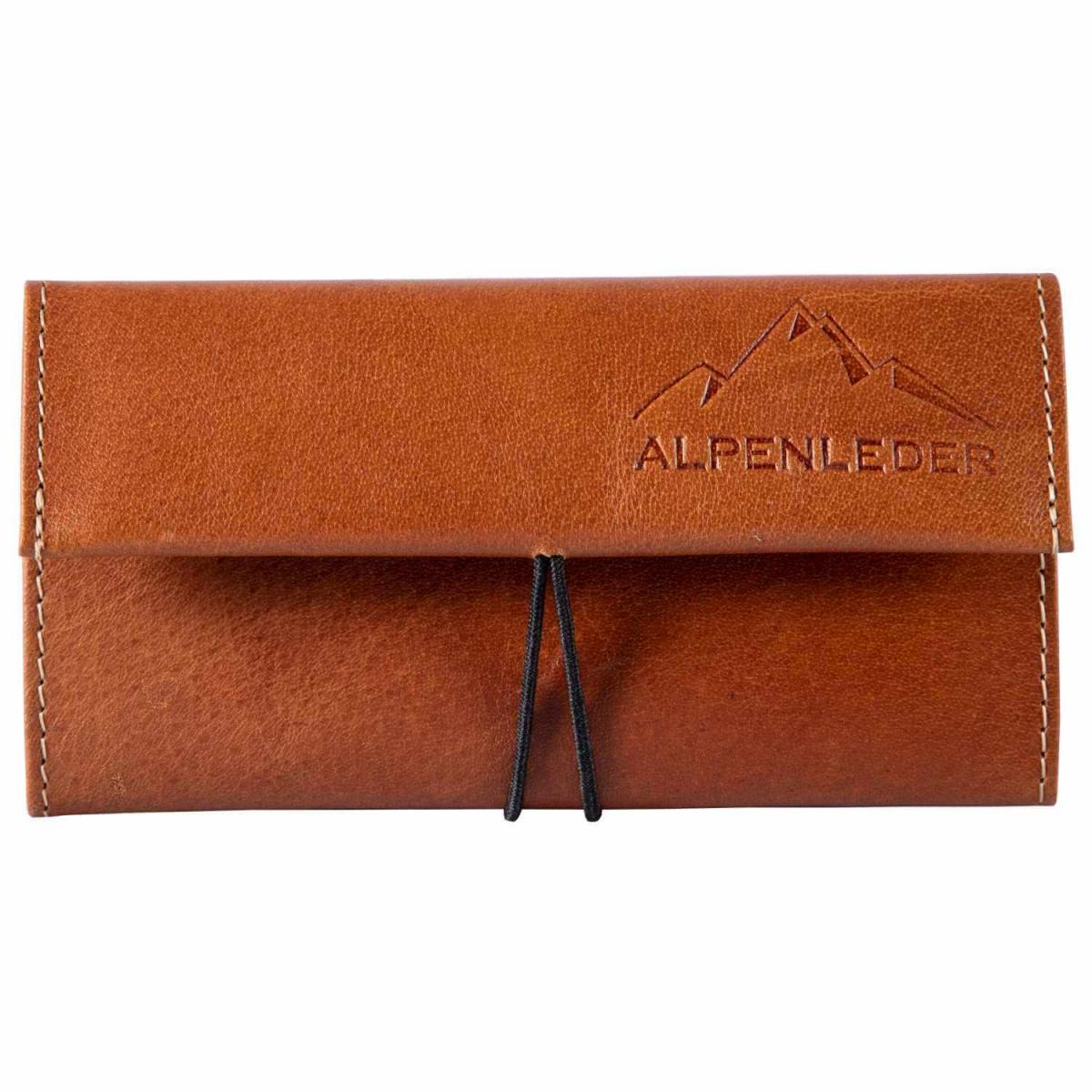 ALPENLEDER | Tabaktasche MERLIN (cognac) CG6072-c