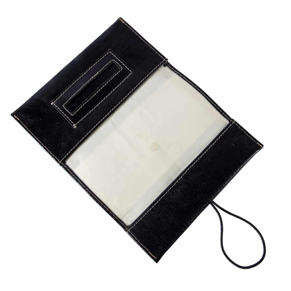 ALPENLEDER | Tabaktasche MERLIN (ebenholz) CG6072-e