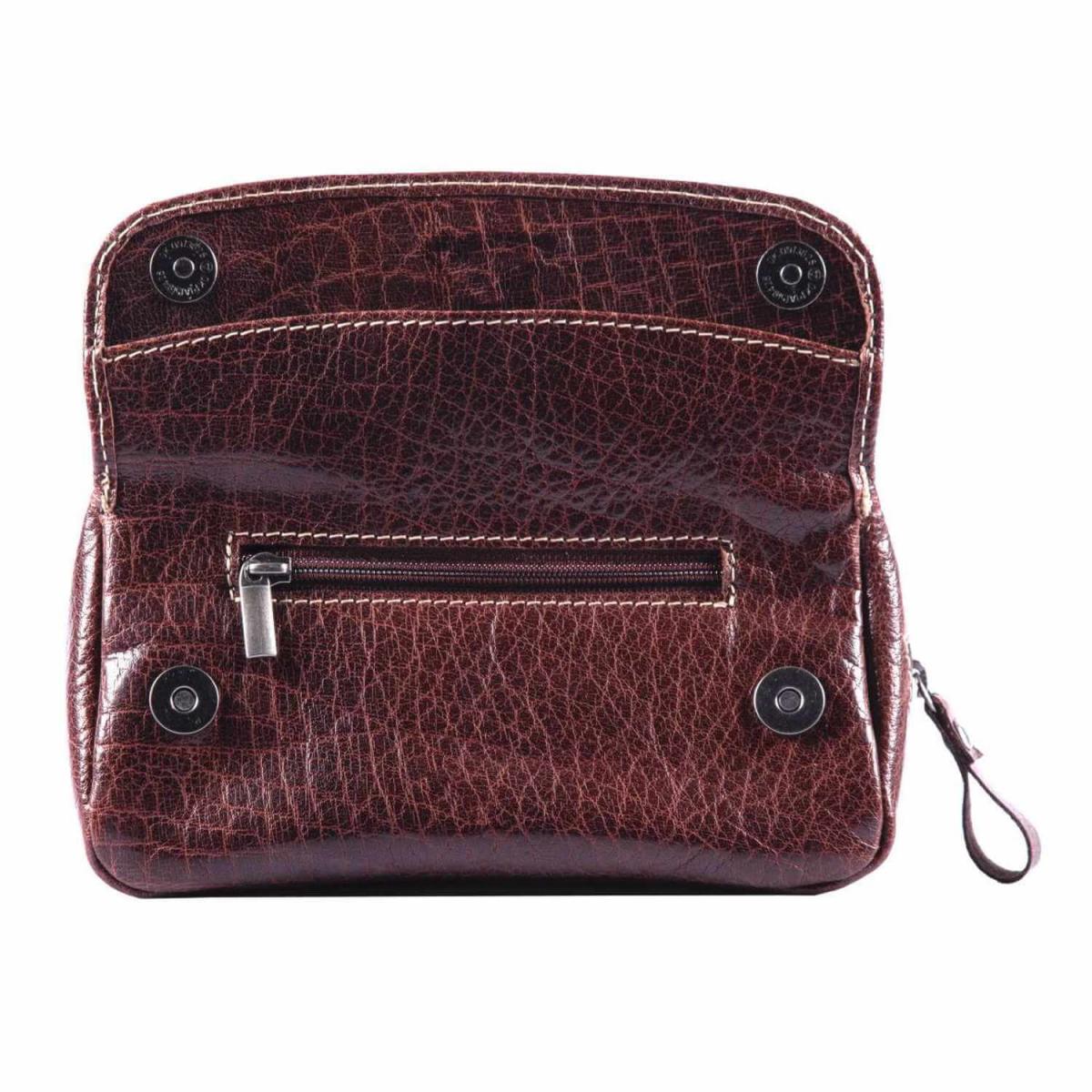 ALPENLEDER | Pfeifen-Tabaktasche MICHL (brandy) CG6046