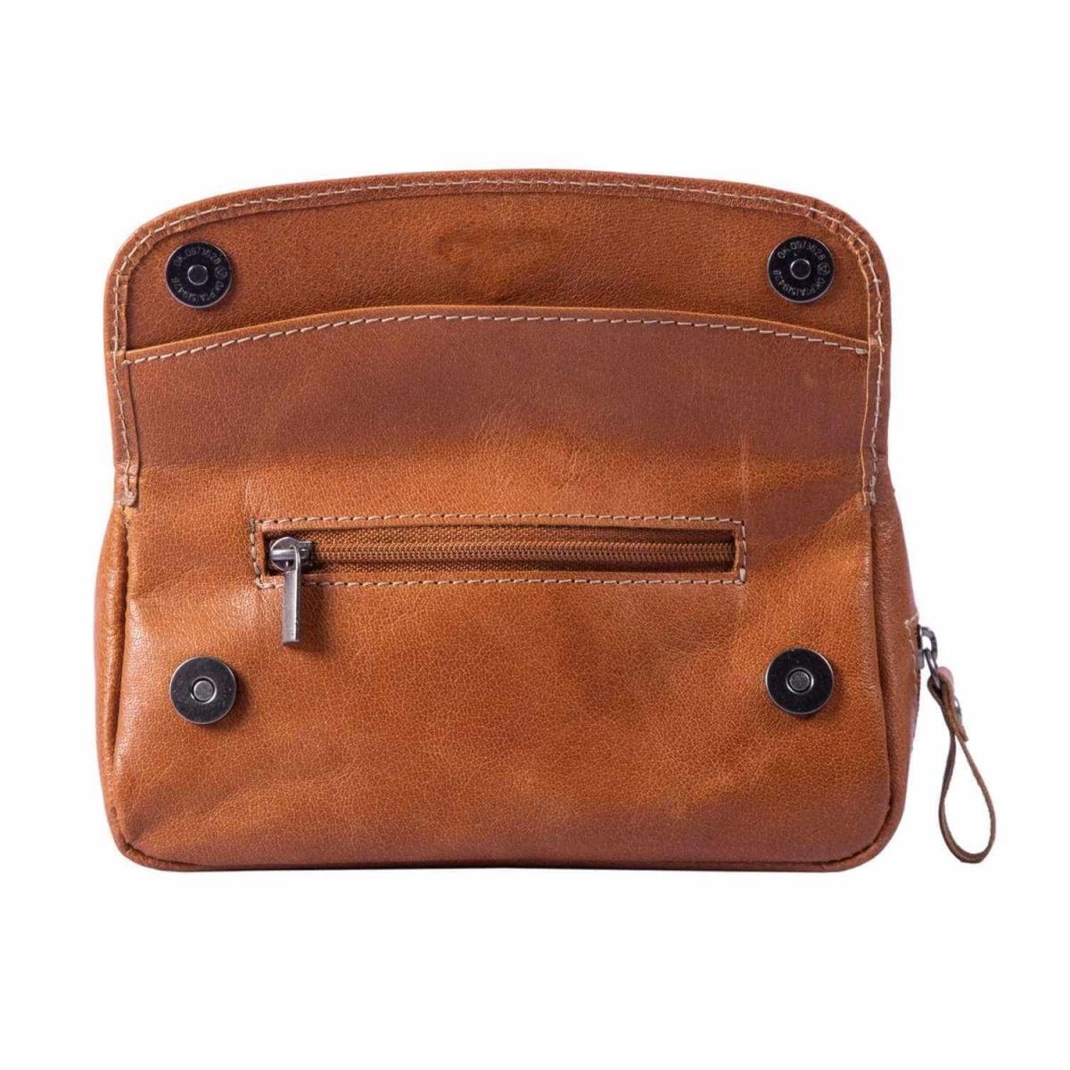 ALPENLEDER | Pfeifen-Tabaktasche MICHL (cognac) CG6046