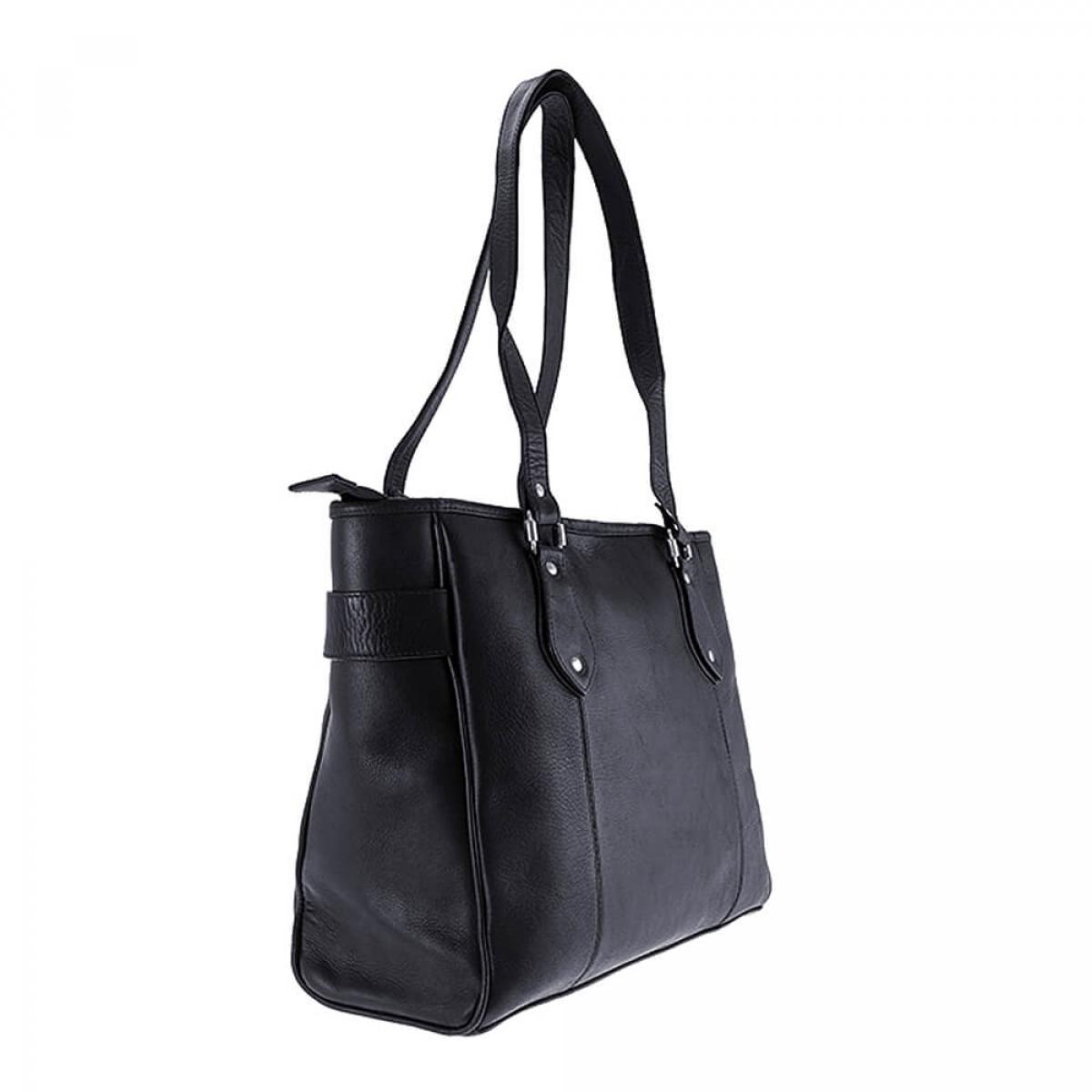 ALPENLEDER | Damen-Handtasche MIRANDA (schwarz) MC891-sw