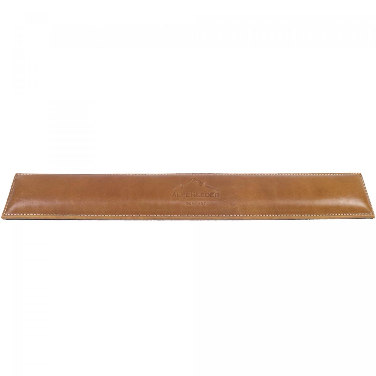 ALPENLEDER | Handgelenksauflage MONTE cognac (CG150-c)