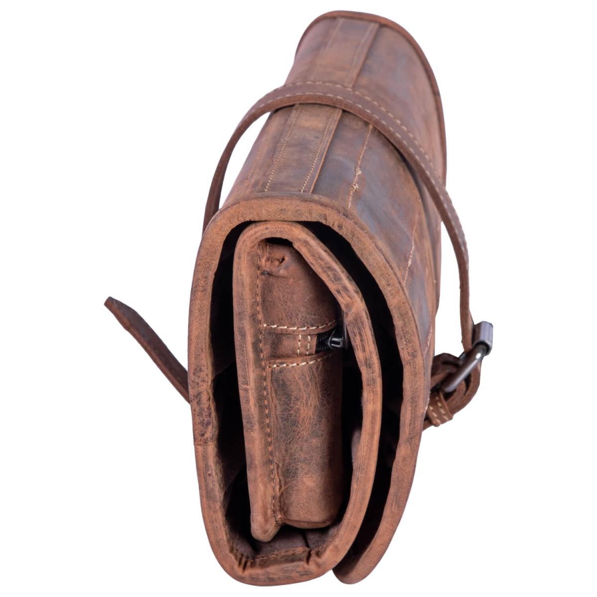 ALPENLEDER | Werkzeugrolle MONZA (old havanna) CG6060-oh