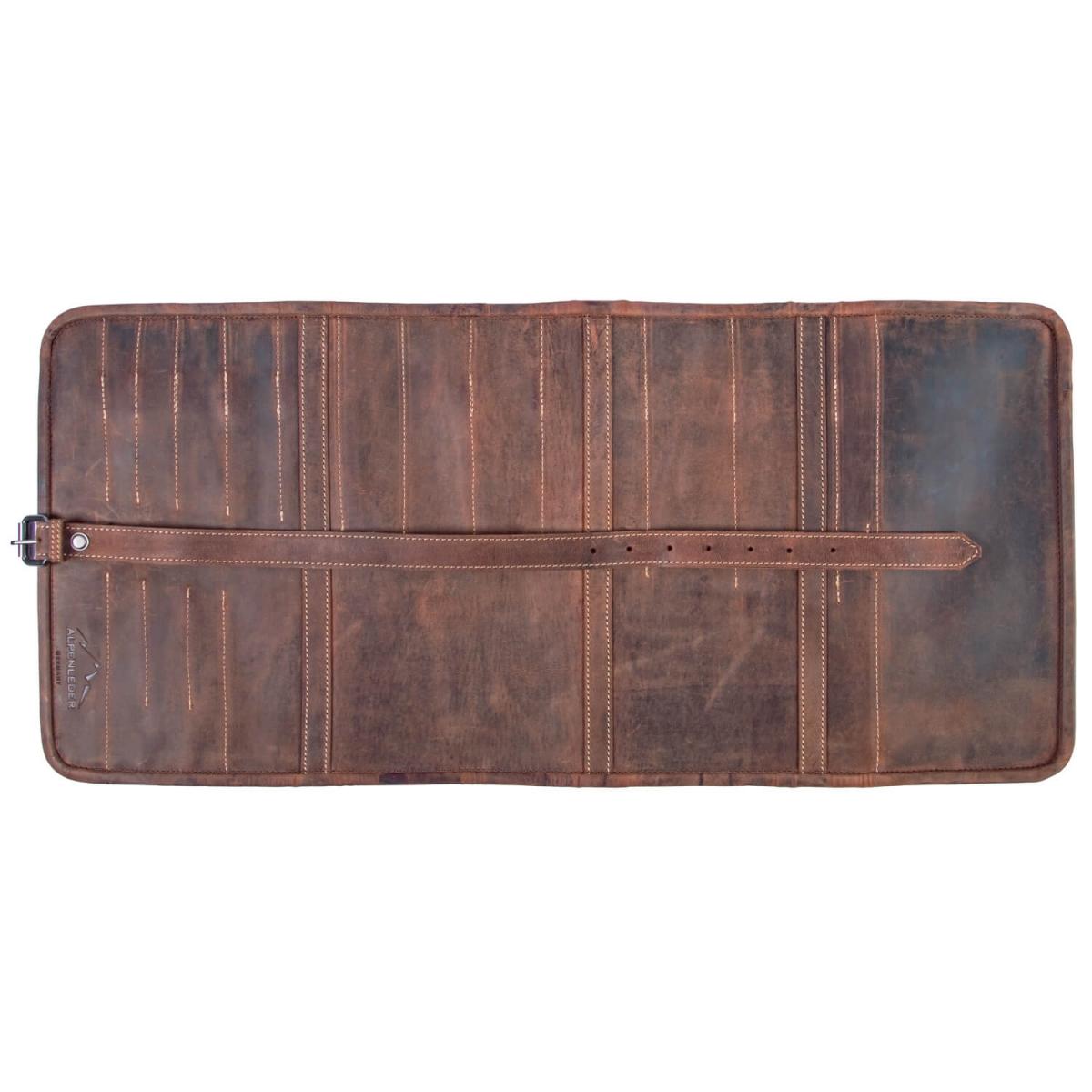 ALPENLEDER | Werkzeugrolle MONZA (old havanna) CG6060-oh