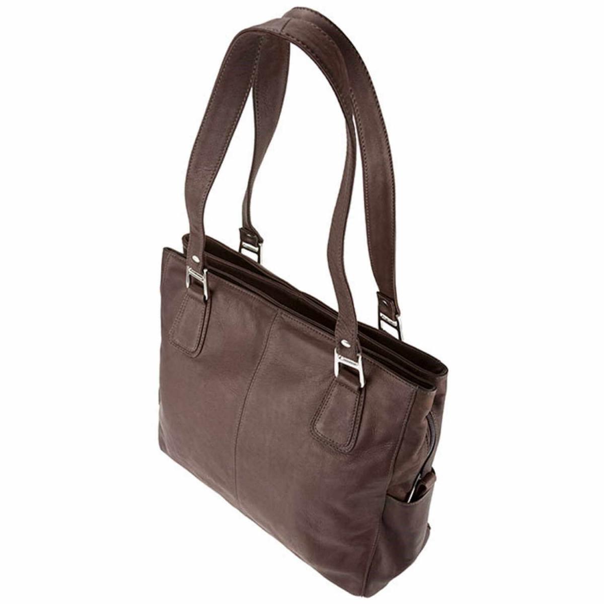 ALPENLEDER | Damenhandtasche PERU (schokobraun) 4799-s