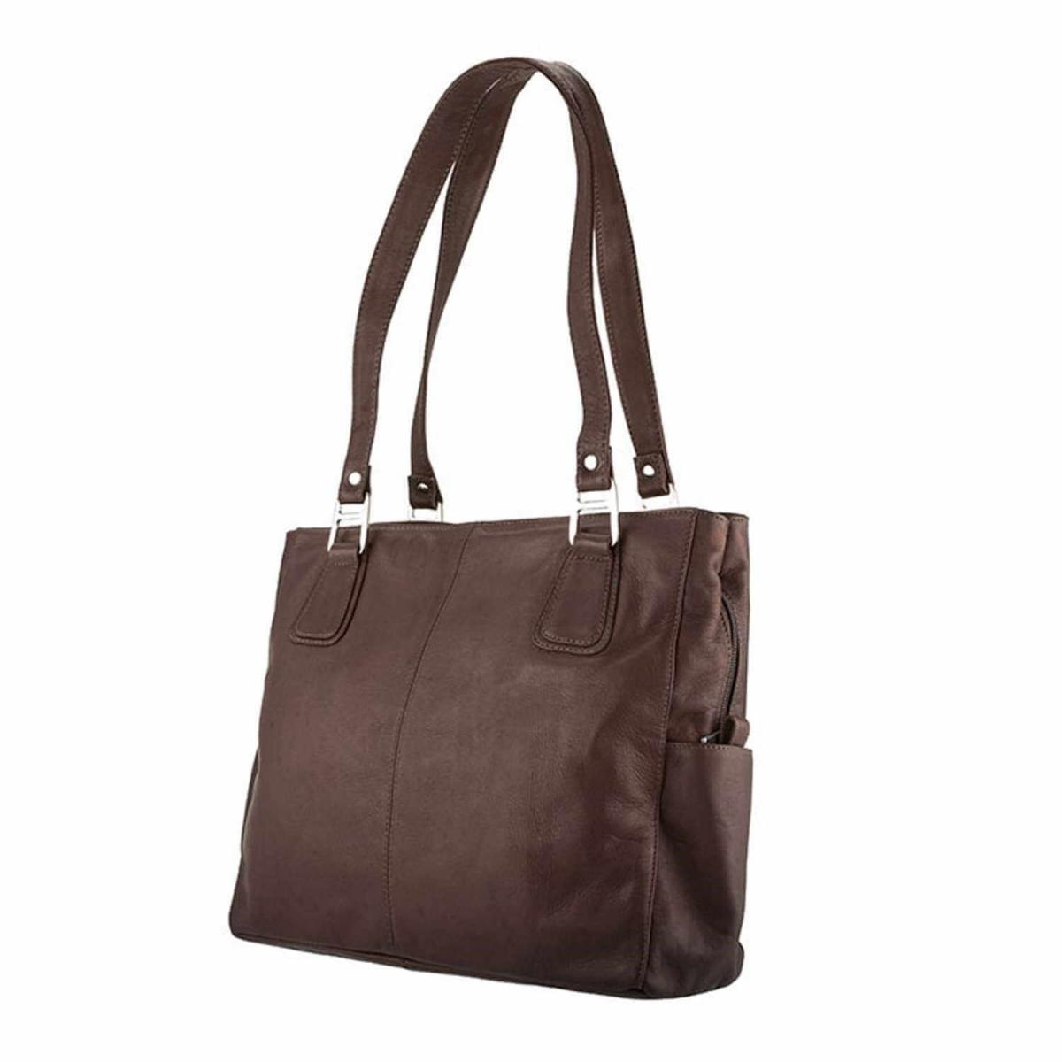 ALPENLEDER | Damenhandtasche PERU (schokobraun) 4799-s