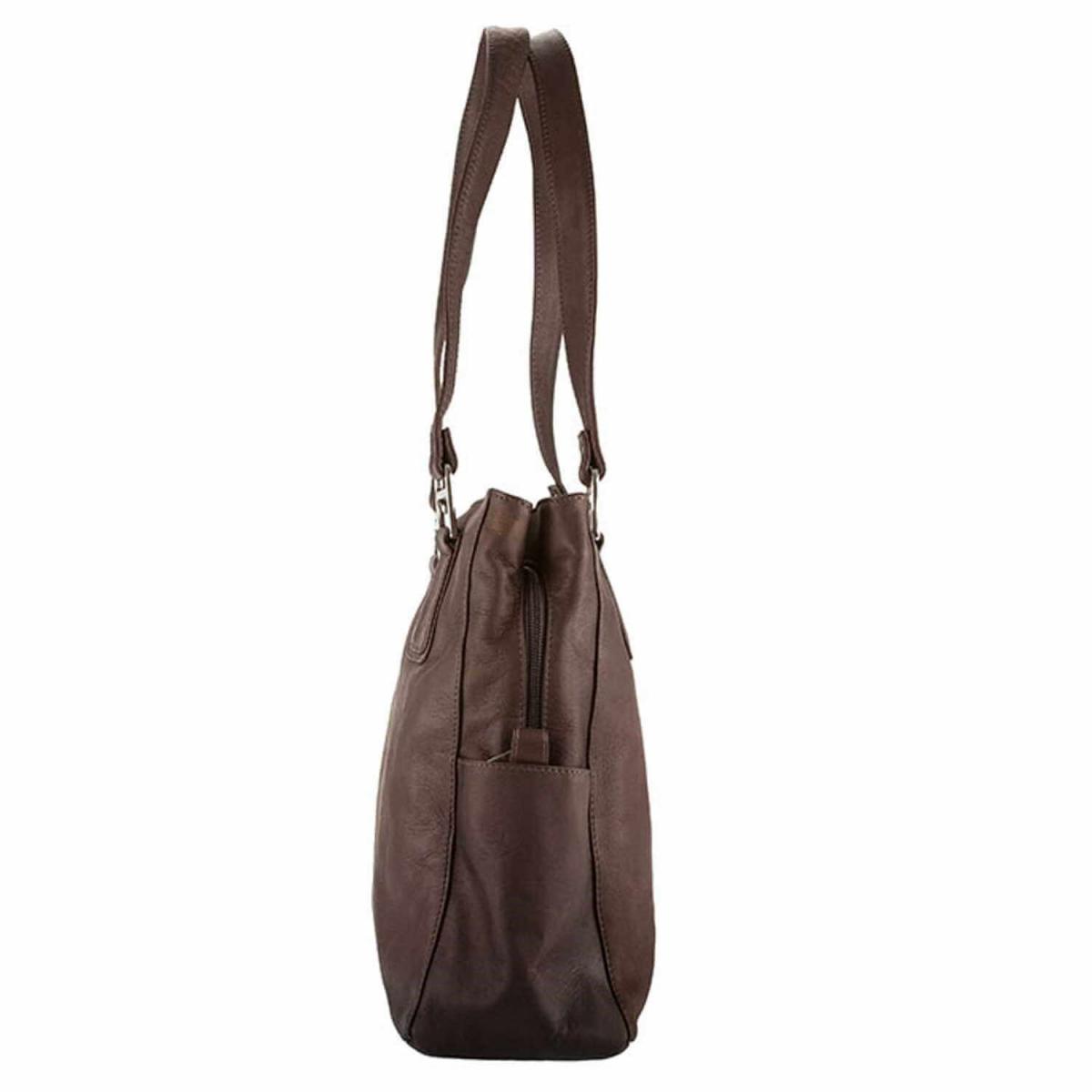 ALPENLEDER | Damenhandtasche PERU (schokobraun) 4799-s