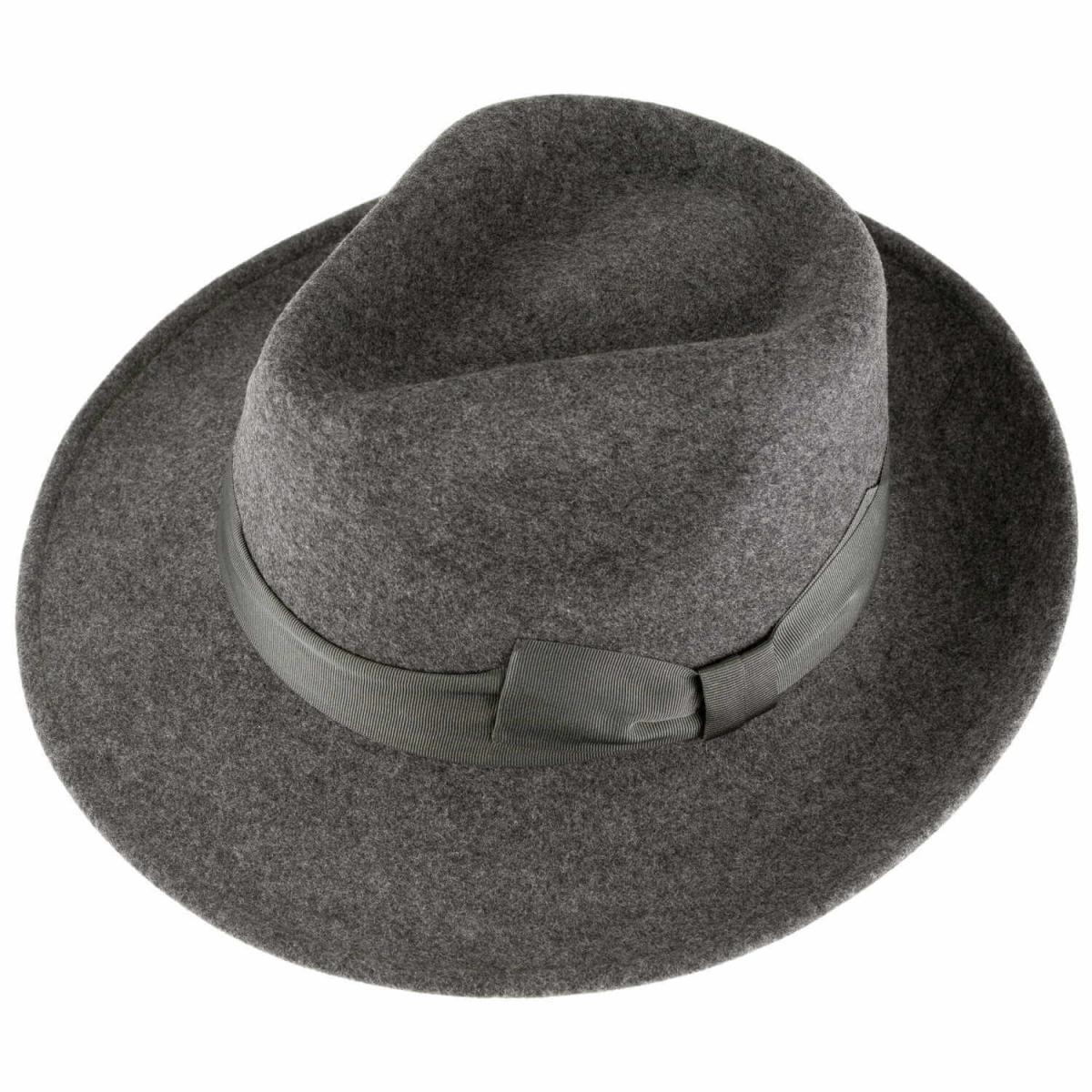 ALPENLEDER | Damen Herren Wollfilzhut Palermo (dimgrey)