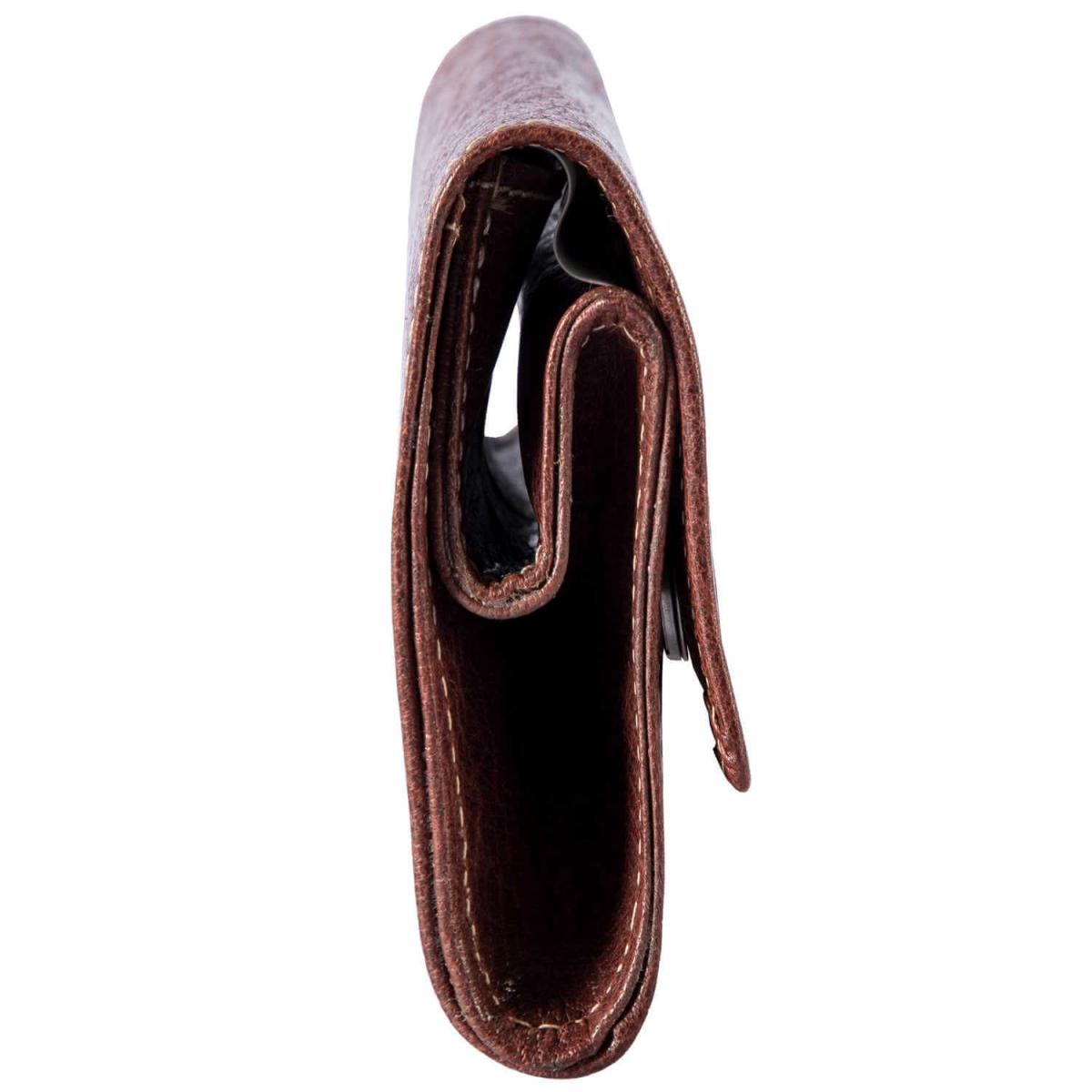 ALPENLEDER | Tabaktasche PANAMA brandy (CG2070-b)