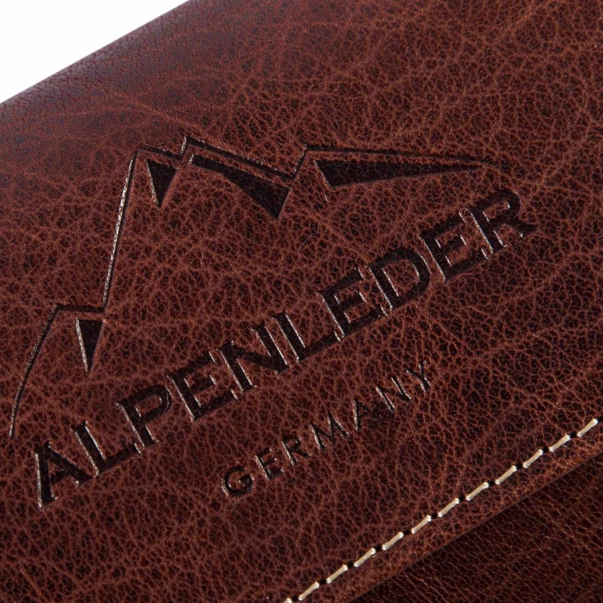 ALPENLEDER | Tabaktasche PANAMA brandy (CG2070-b)