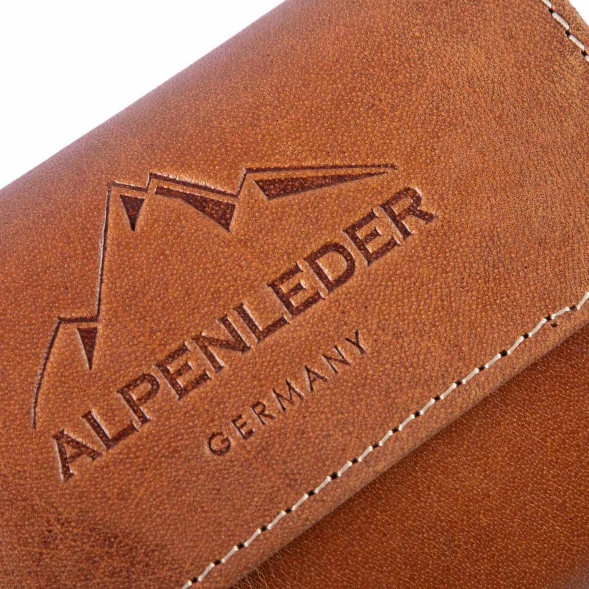 ALPENLEDER | Tabaktasche PANAMA cognac (CG2070-c)