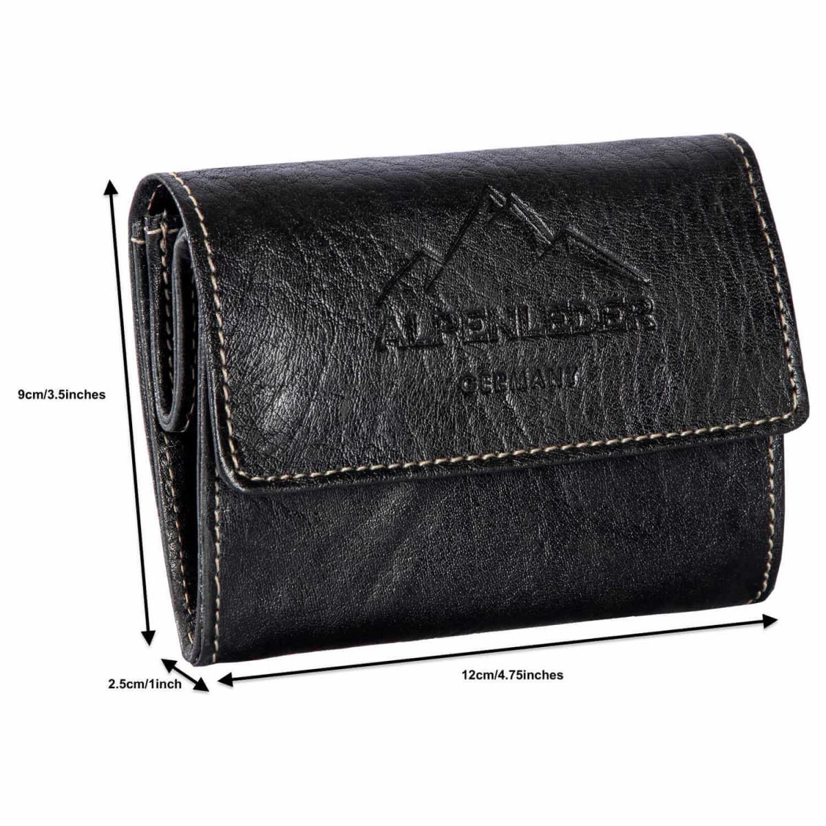 ALPENLEDER | Tabaktasche PANAMA ebenholz (CG2070-e)