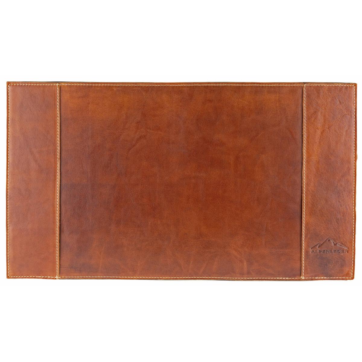 ALPENLEDER Schreibtischunterlage PIEMONT cognac (CG152-c)