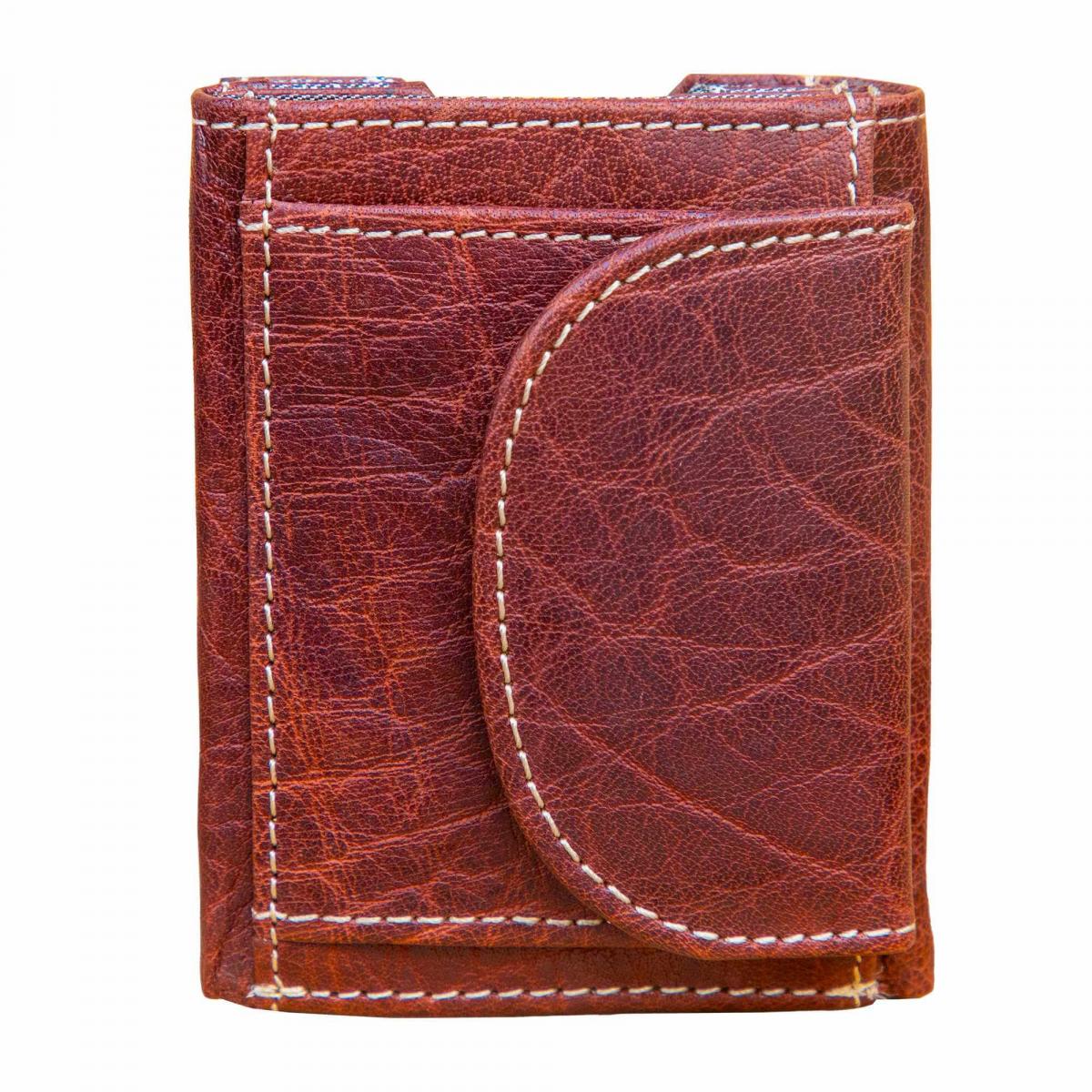 ALPENLEDER | Herrengeldbeutel POCKET brandy (CG8083-b)
