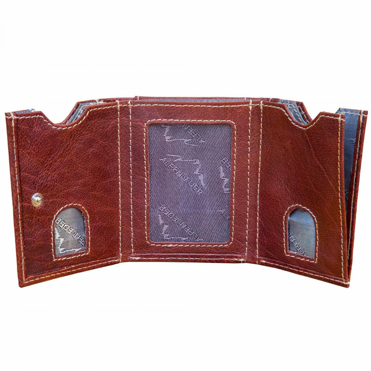 ALPENLEDER | Herrengeldbeutel POCKET brandy (CG8083-b)