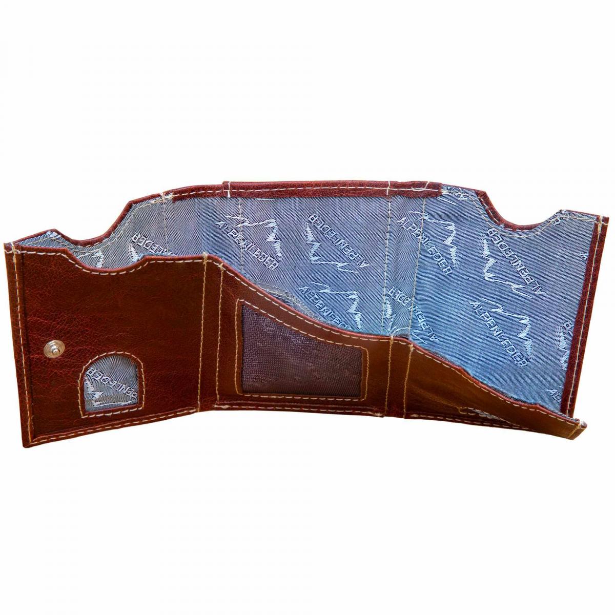 ALPENLEDER | Herrengeldbeutel POCKET brandy (CG8083-b)