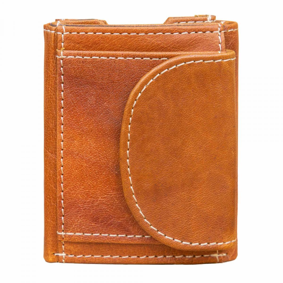 ALPENLEDER | Herrengeldbeutel POCKET cognac (CG8083-c)