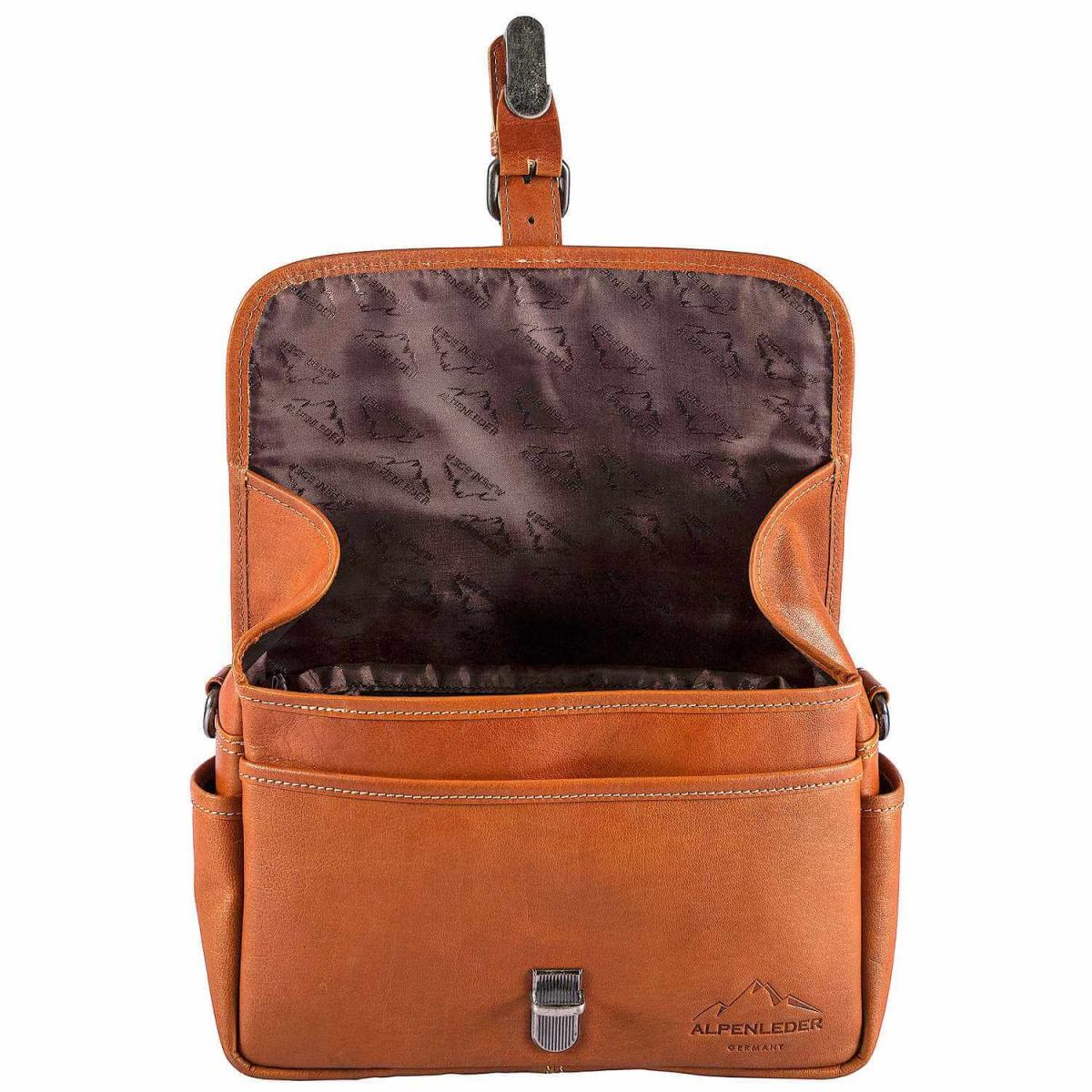 ALPENLEDER | Camera Case PRESSE Büffelleder cognac (CG2044-c)