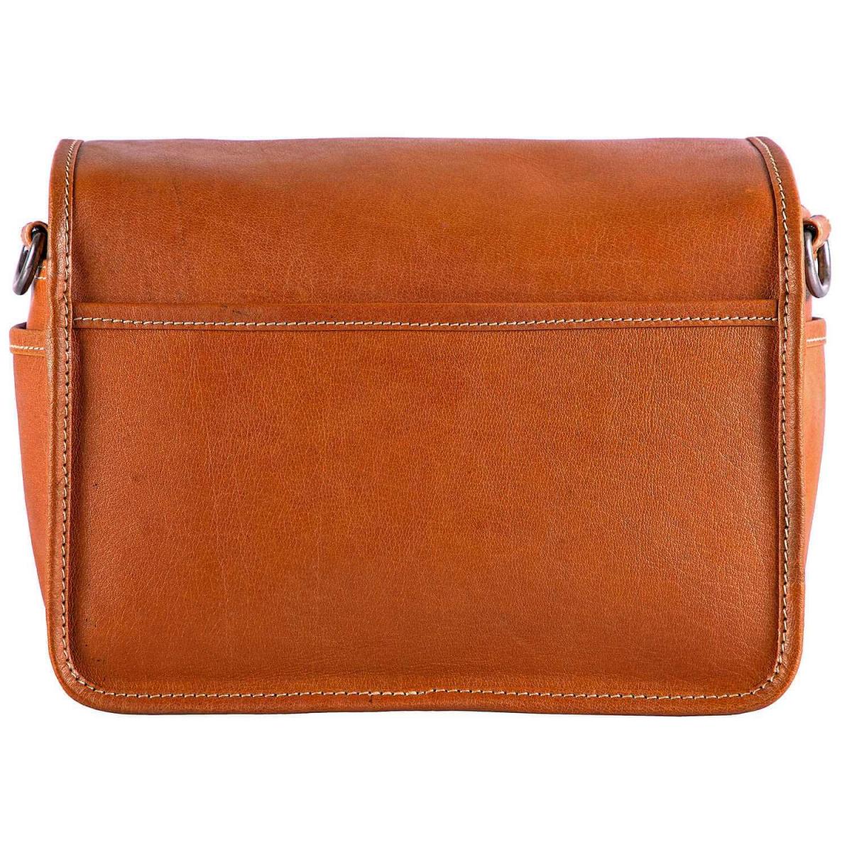 ALPENLEDER | Camera Case PRESSE Büffelleder cognac (CG2044-c)