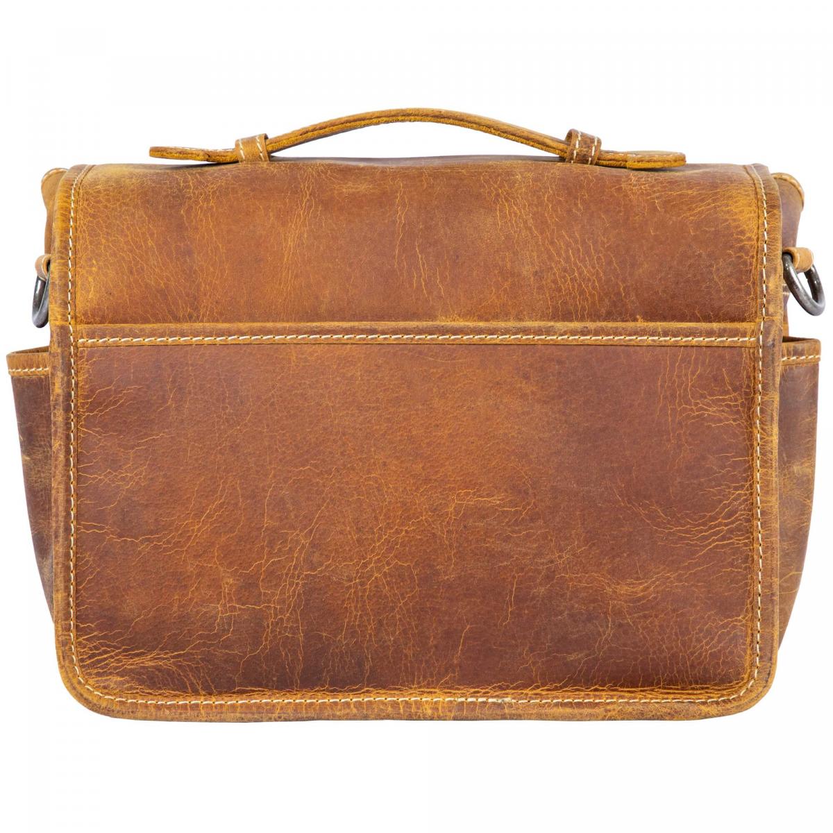 ALPENLEDER | Camera Case PRESSE wild camel (CG2044-wc)