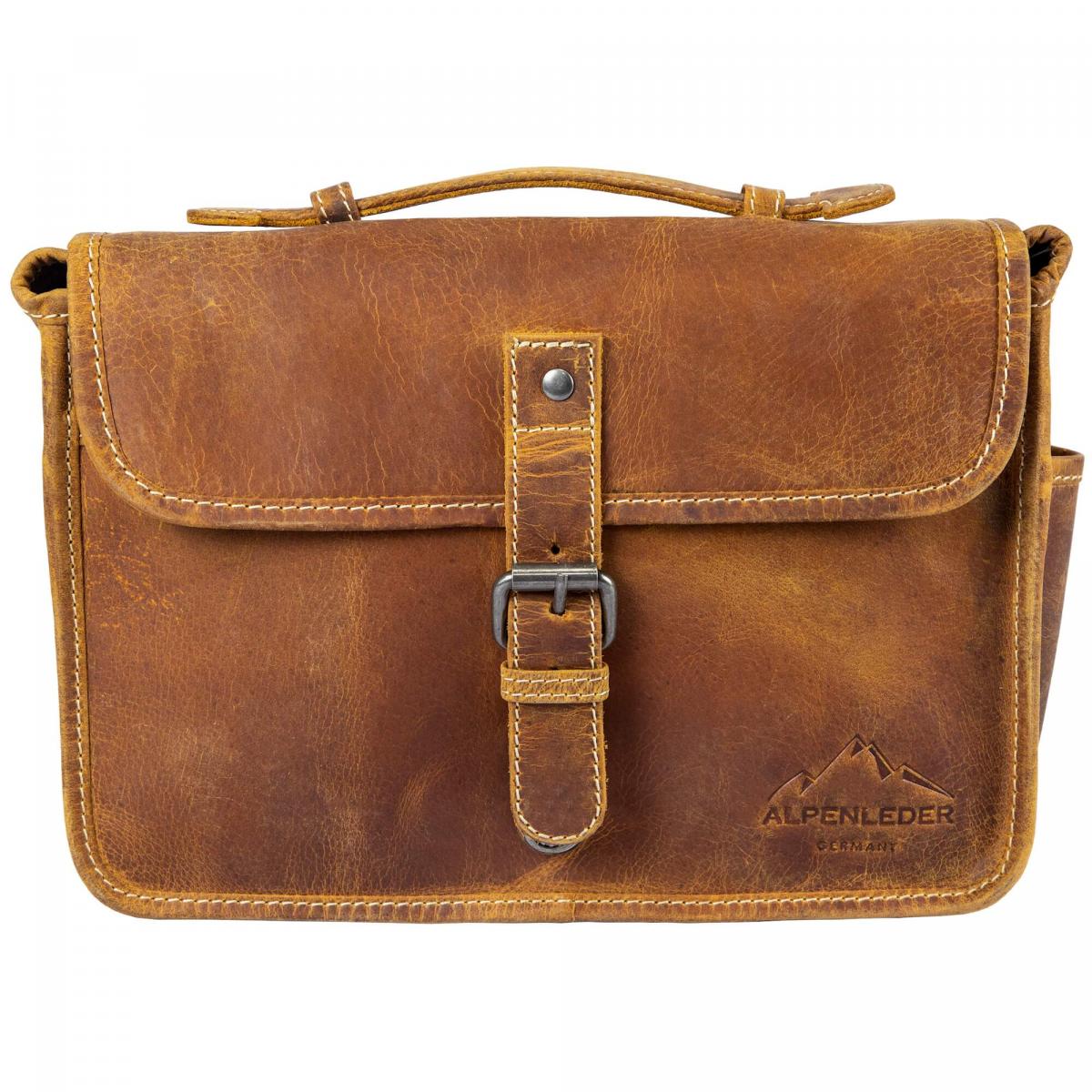 ALPENLEDER | Camera Case PRESSE wild camel (CG2044-wc)