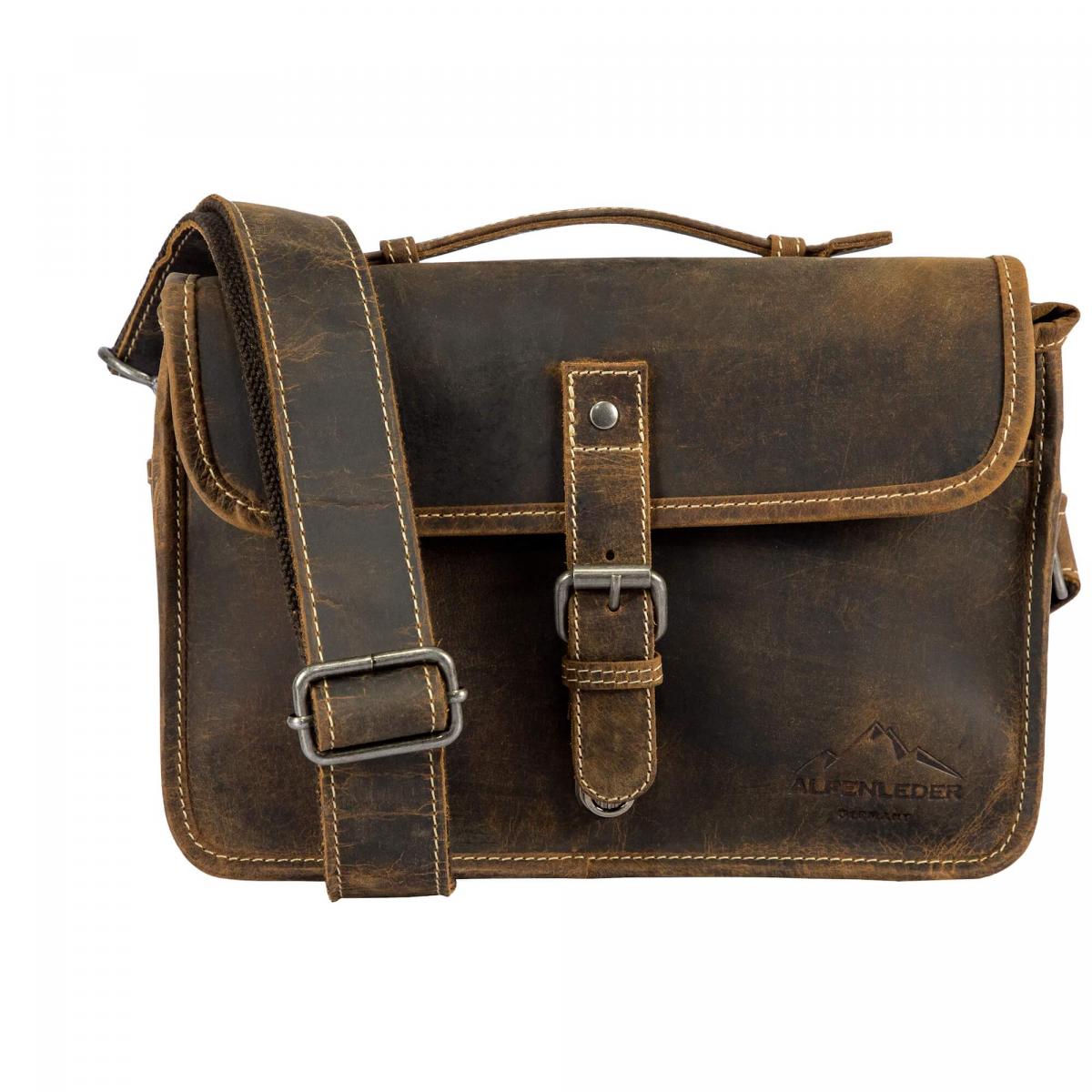 ALPENLEDER | Camera Case PRESSE old havanna (CG2044-oh)
