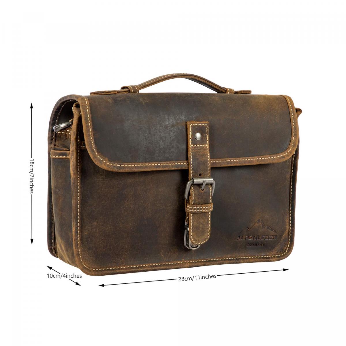 ALPENLEDER | Camera Case PRESSE old havanna (CG2044-oh)