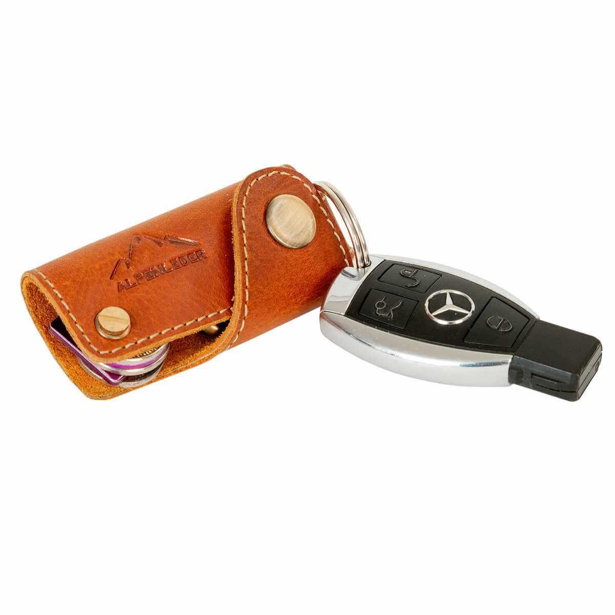 ALPENLEDER | Keyring RESIDENZ cognac (CG6006-c)