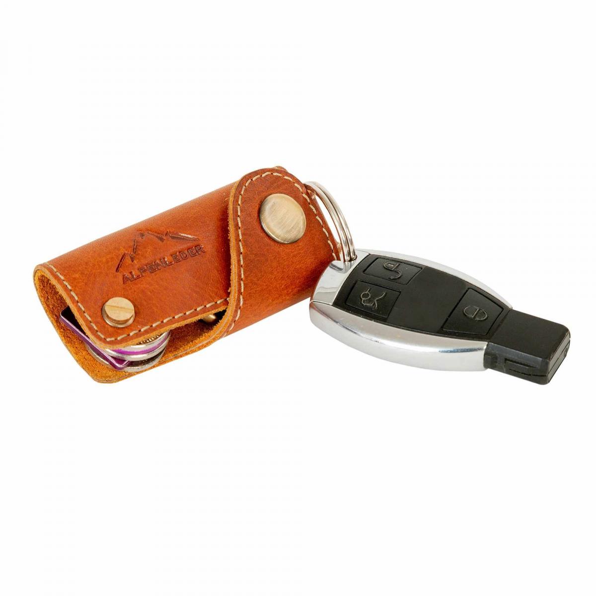 ALPENLEDER | Keyring RESIDENZ cognac (CG6006-c)