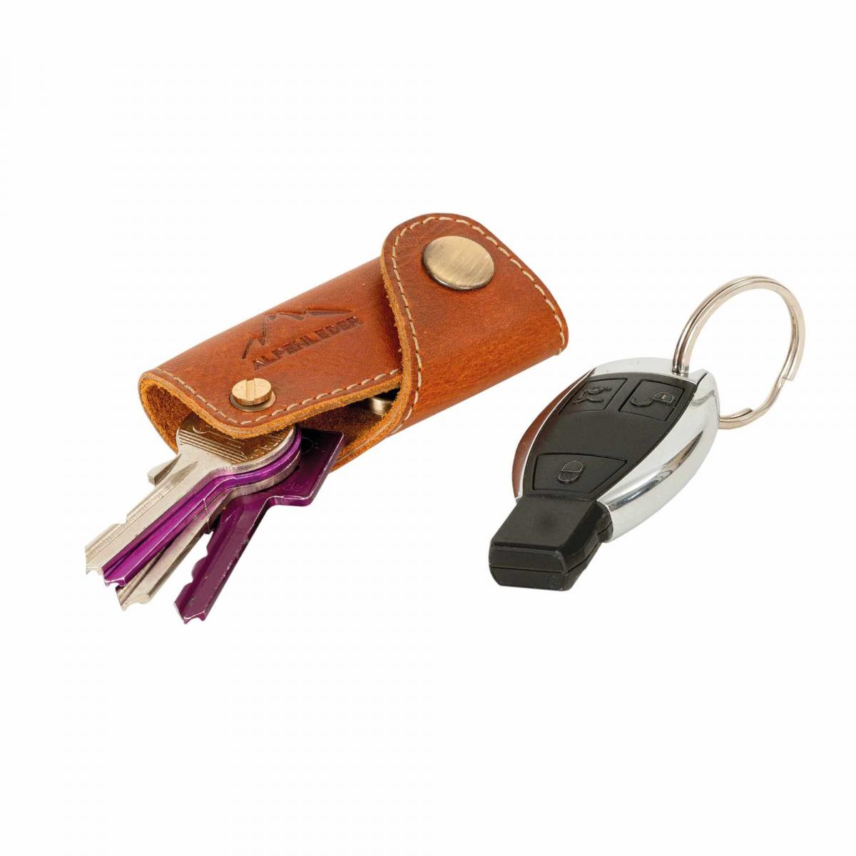 ALPENLEDER | Keyring RESIDENZ cognac (CG6006-c)