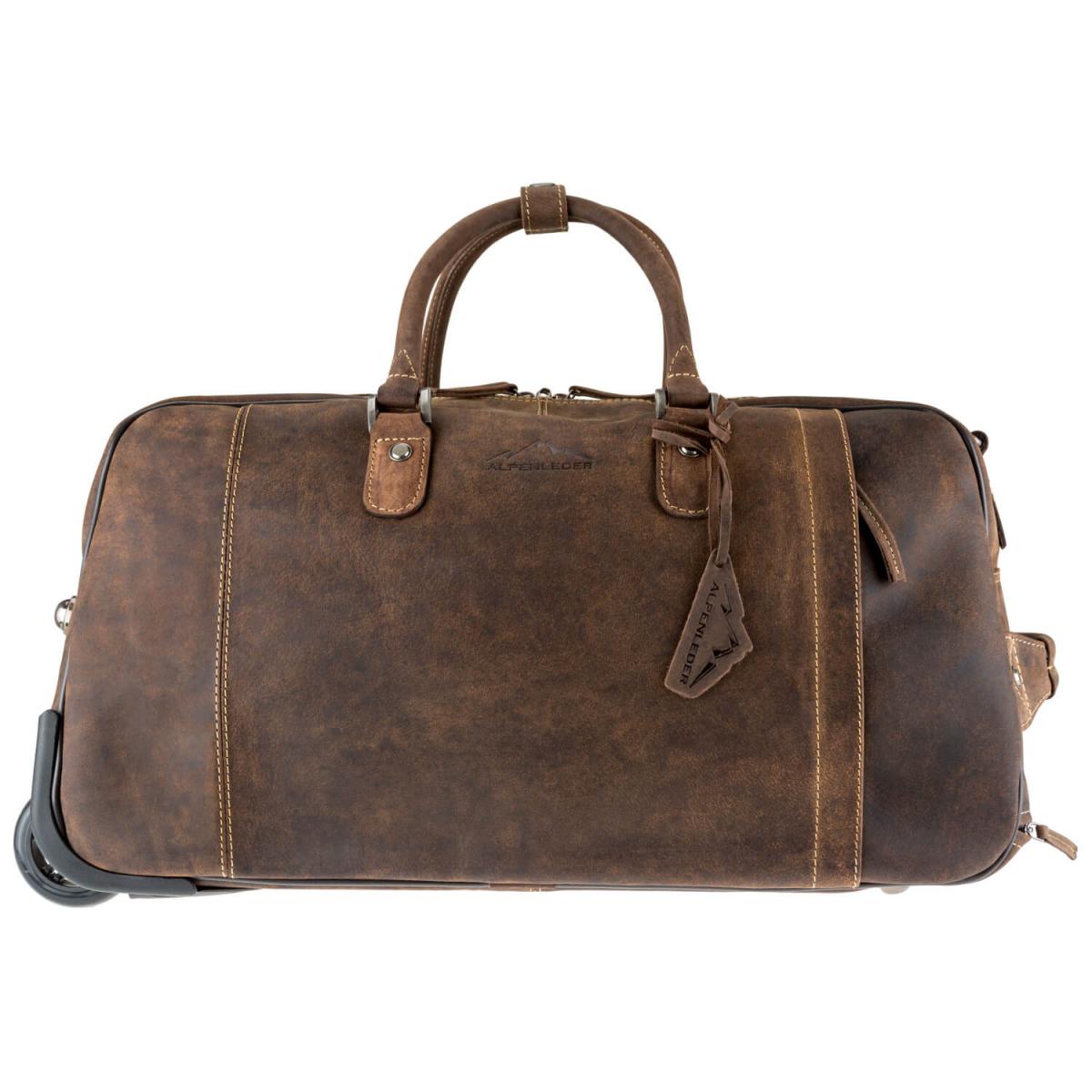 ALPENLEDER Trolley ROM (koffee)