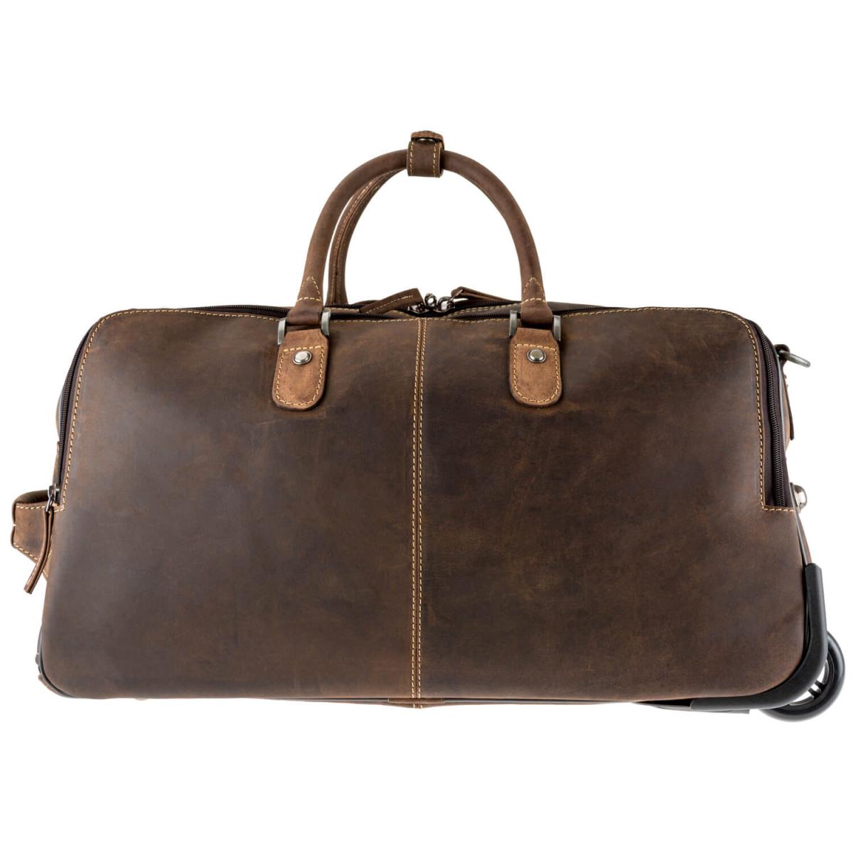 ALPENLEDER Trolley ROM (koffee)