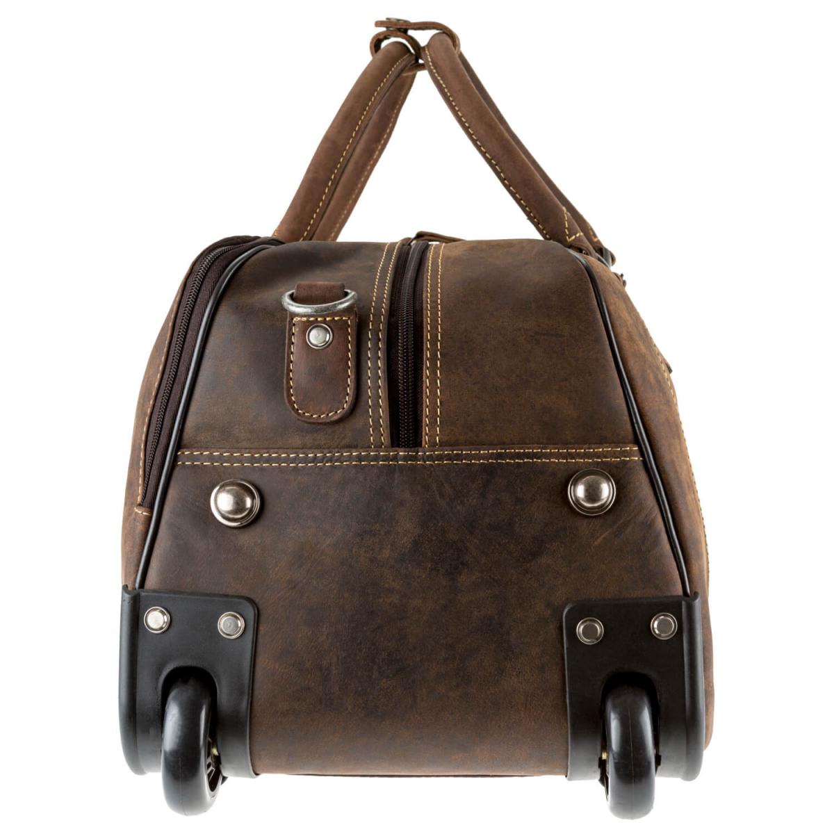 ALPENLEDER Trolley ROM (koffee)