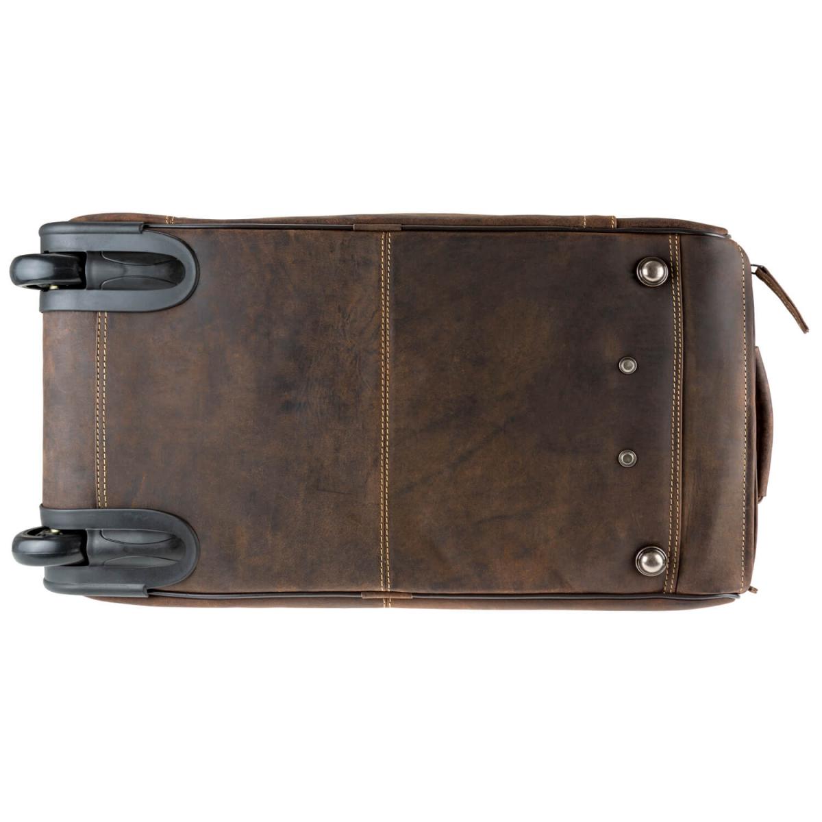 ALPENLEDER Trolley ROM (koffee)