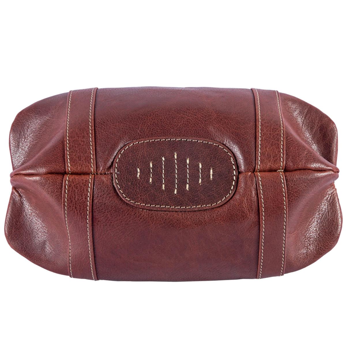 ALPENLEDER | Kulturtasche RUGBY (brandy) CG6058-b