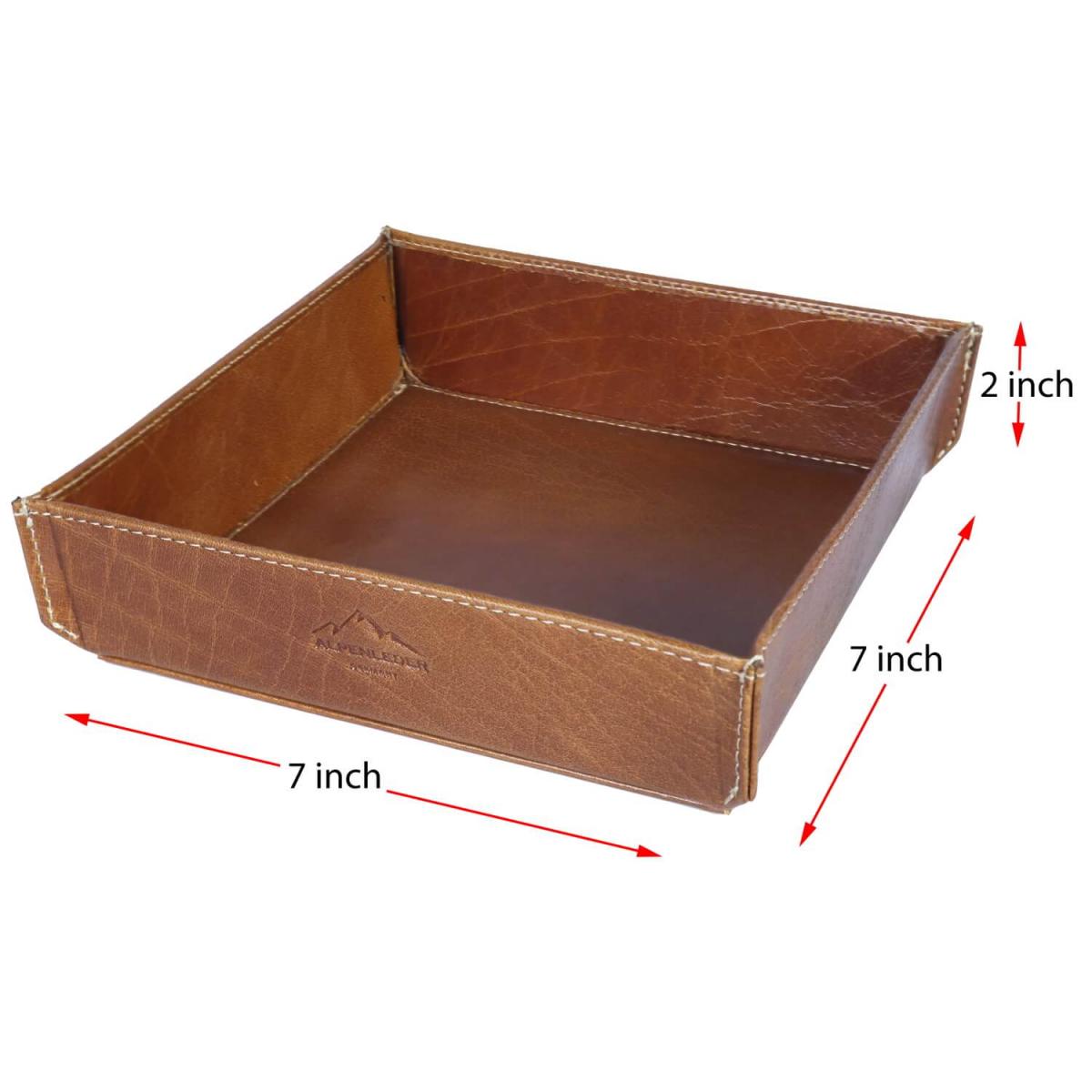 ALPENLEDER | Taschenentleerer SACHERL (cognac) CG6073-c