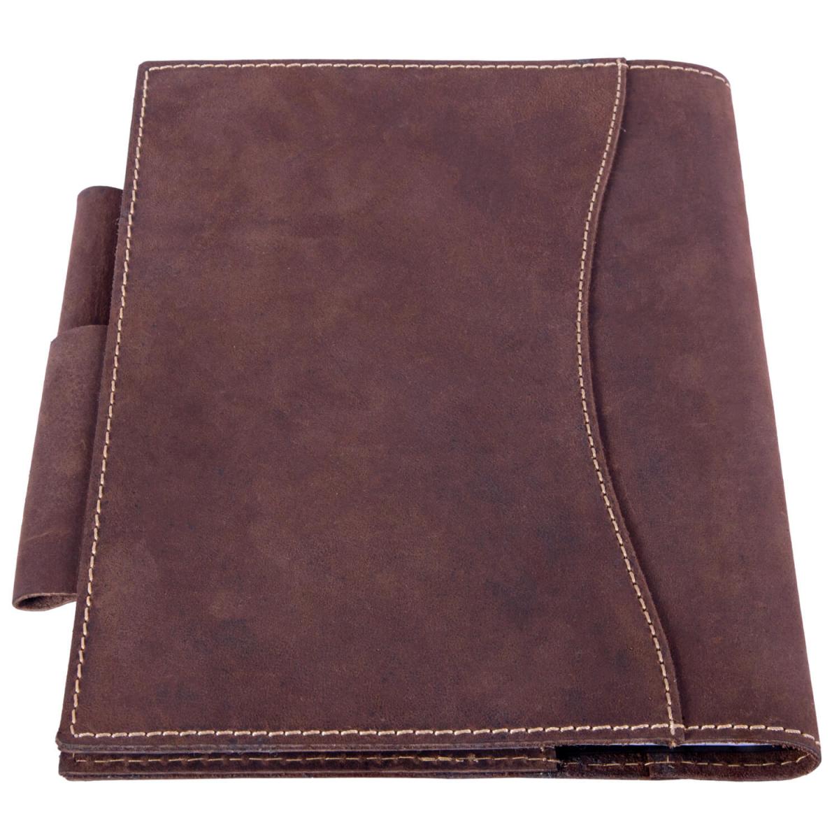 ALPENLEDER | Notizbuch DIN A5 SCHILLER (old havana) CG6056-oh