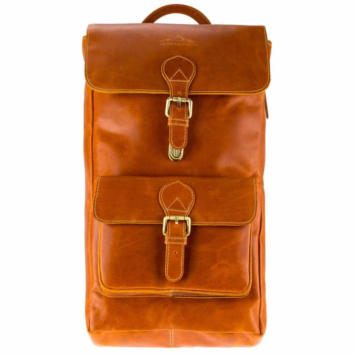 ALPENLEDER Rucksack SCRAMBLER cognac (CG114Ac)
