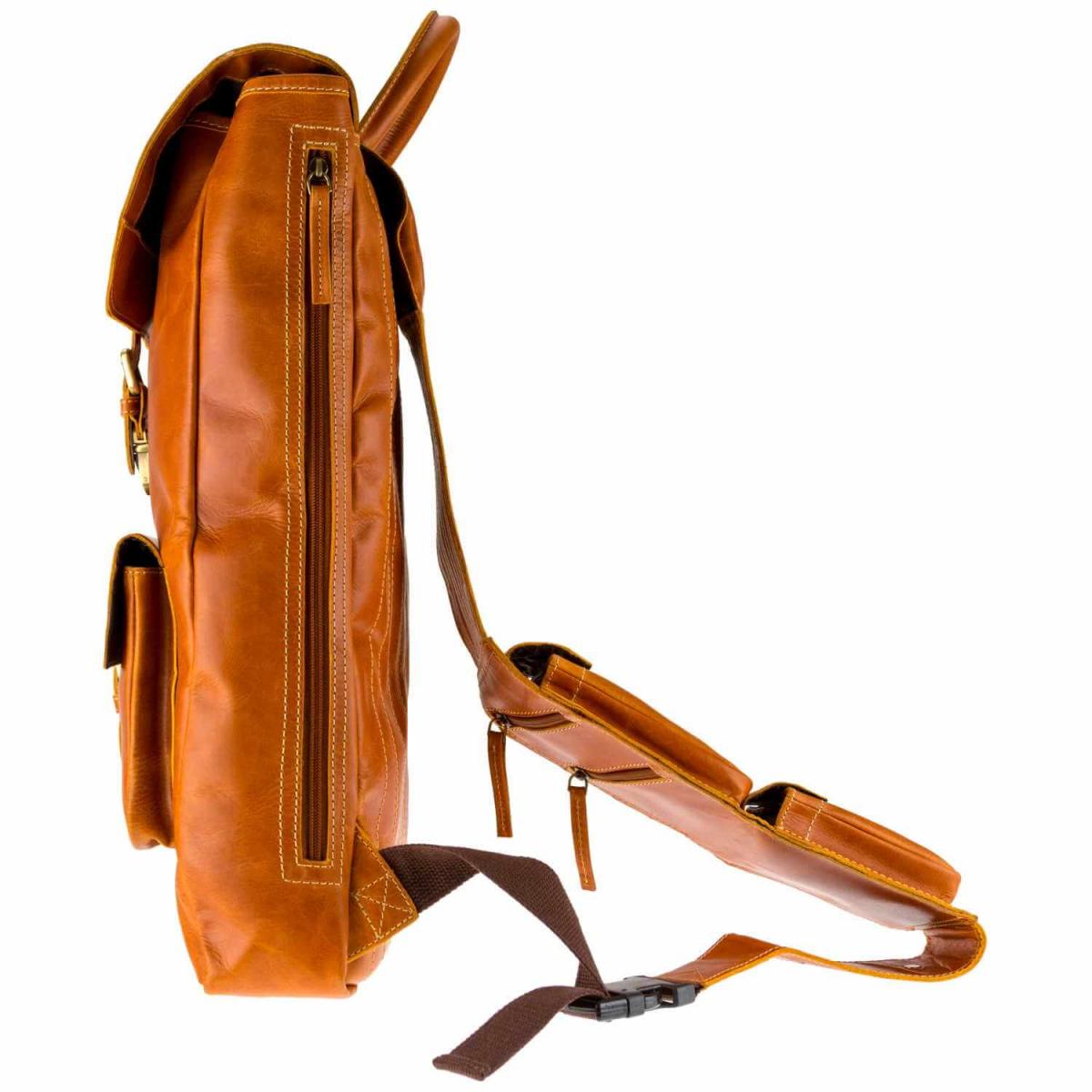 ALPENLEDER Rucksack SCRAMBLER cognac (CG114Ac)