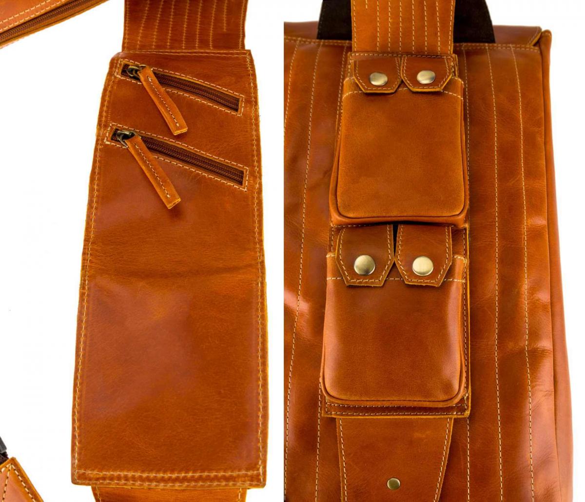 ALPENLEDER Rucksack SCRAMBLER cognac (CG114Ac)