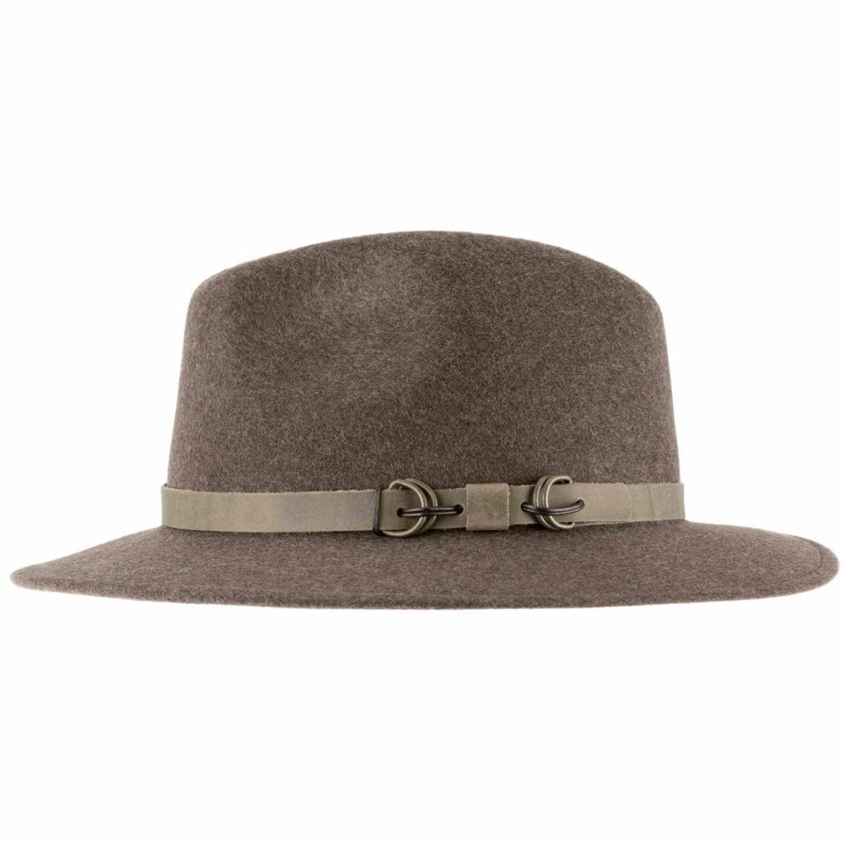 Alpenleder Damen Herren Wollfilzhut Siena saddle brown