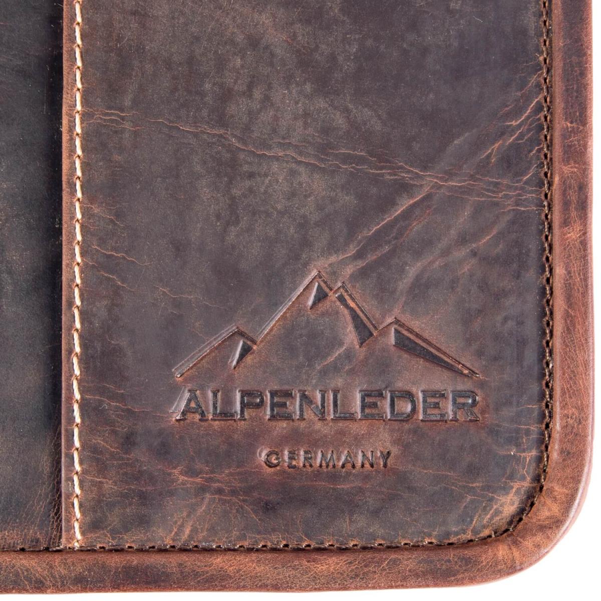 ALPENLEDER | Schreibtischunterlage SILVRETTA (old havanna) CG6064-oh