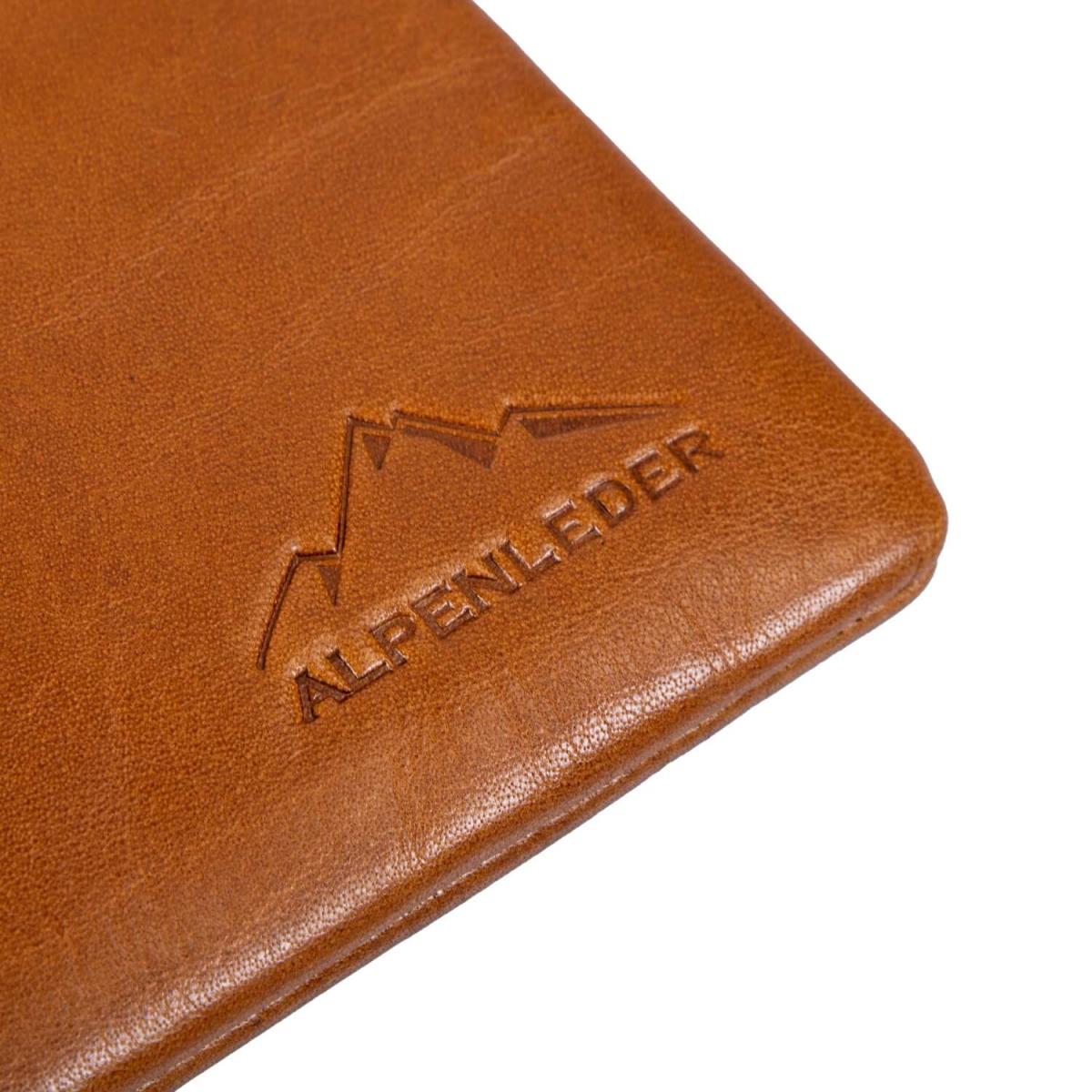 ALPENLEDER | Tablettasche SPEZI (cognac) CG6027-c