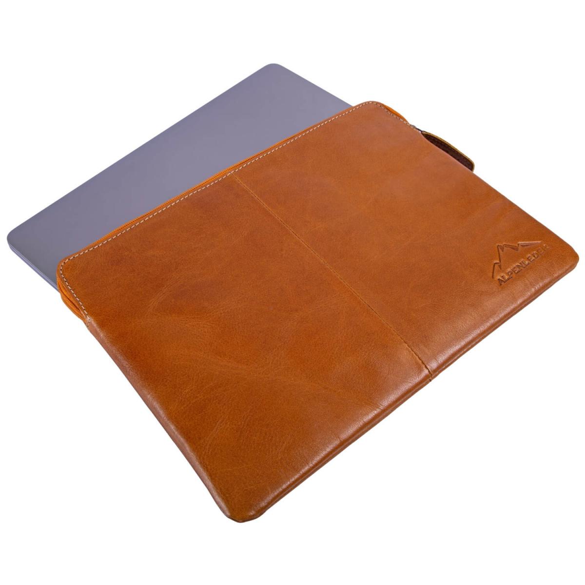 ALPENLEDER | Tablettasche SPEZI (cognac) CG6027-c