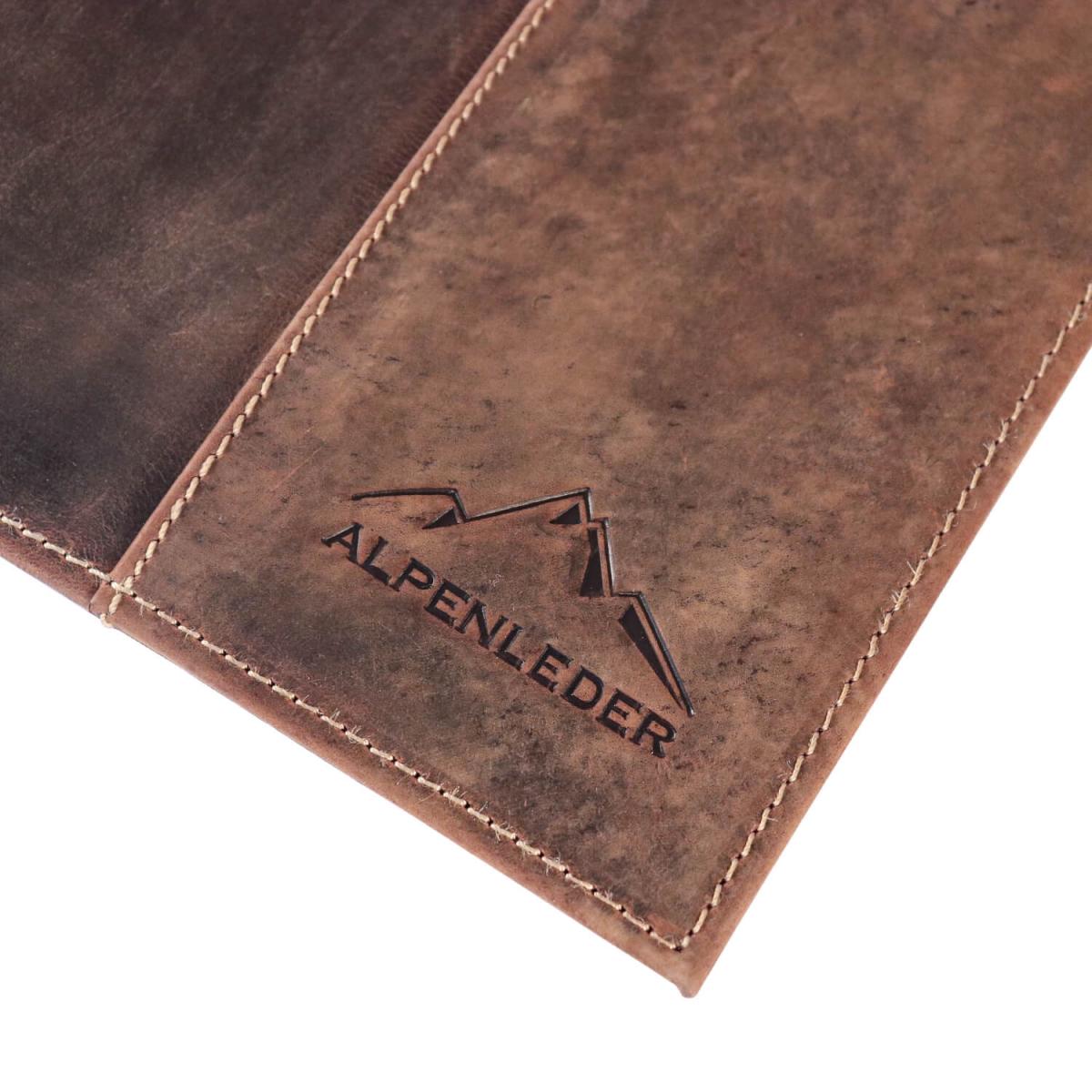 ALPENLEDER Schreibtischunterlage TIROL old havanna (CG151-oh)