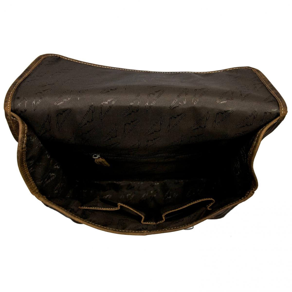 ALPENLEDER | Messenger Bag TOURER (old havanna) CG6068-oh