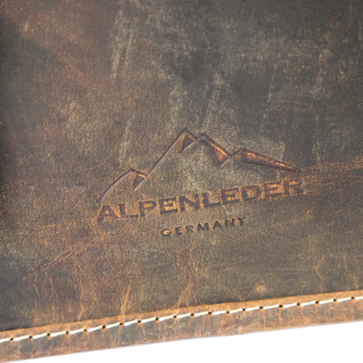 ALPENLEDER | Messenger Bag TOURER (old havanna) CG6068-oh