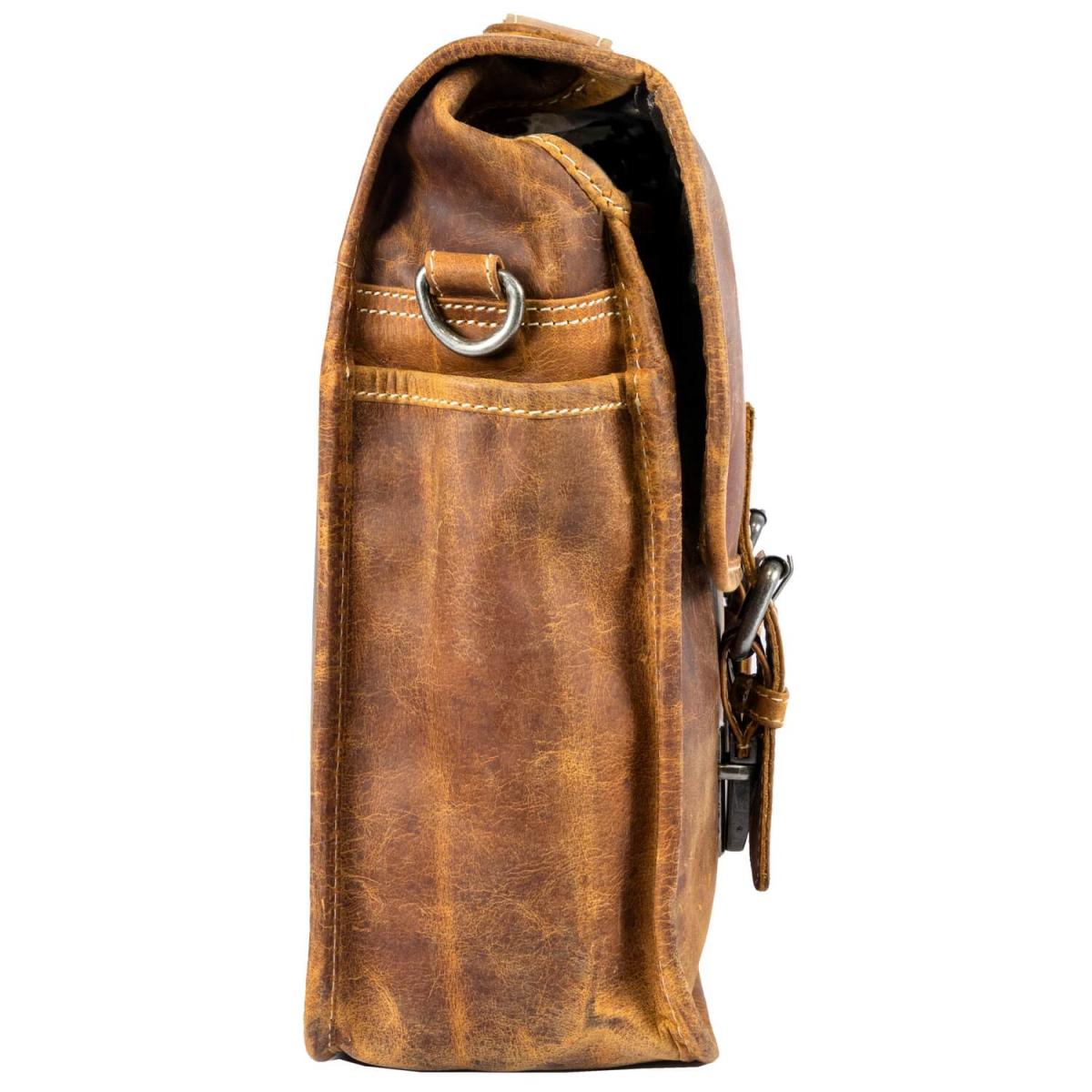 ALPENLEDER | Messenger Bag TOURER (wild camel) CG6068-wc