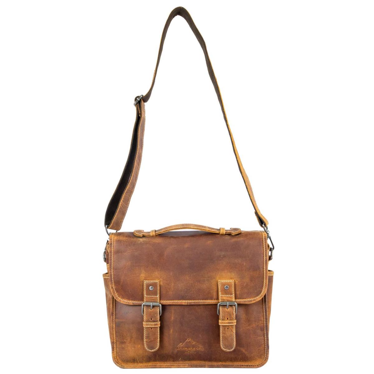 ALPENLEDER | Messenger Bag TOURER (wild camel) CG6068-wc