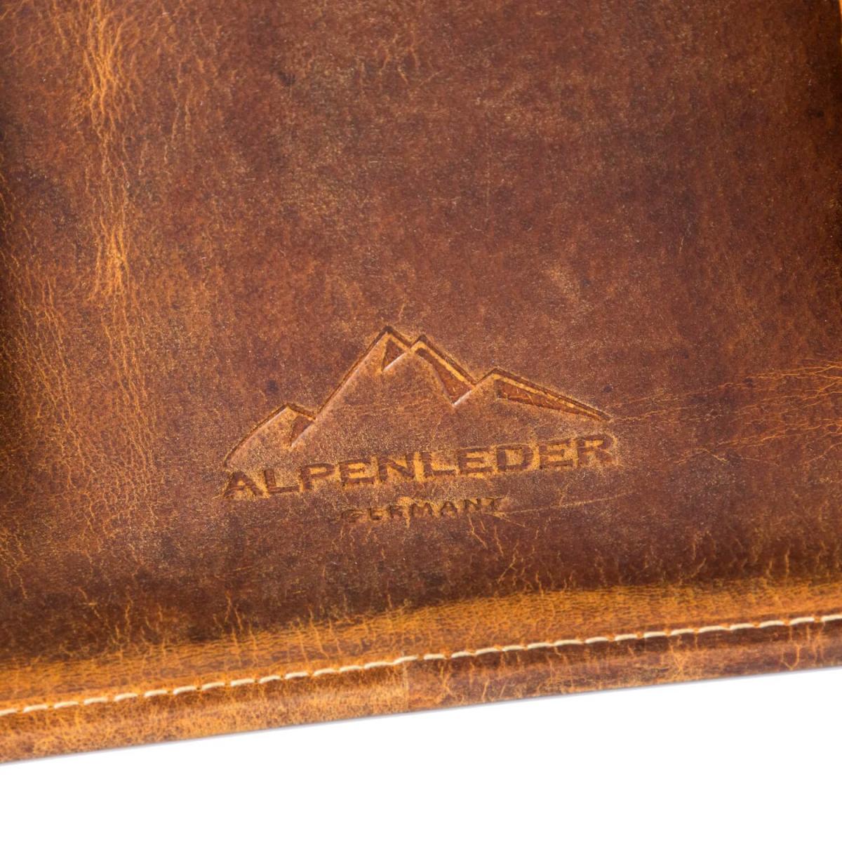 ALPENLEDER | Messenger Bag TOURER (wild camel) CG6068-wc